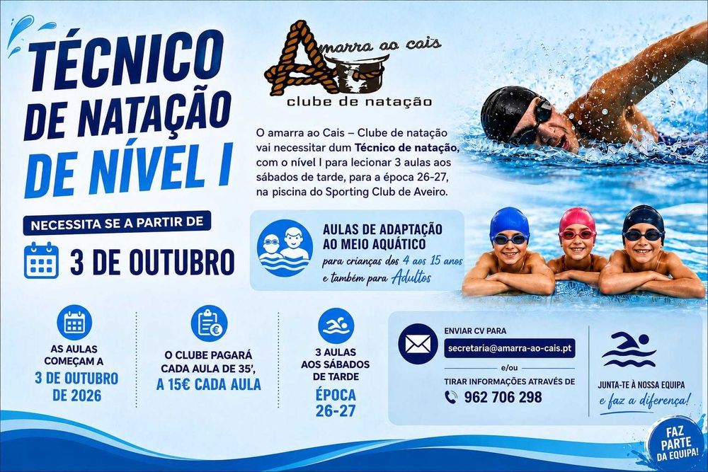 Técnico de Natação de Nivel I