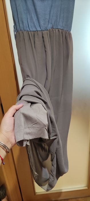 Vestido comprido .