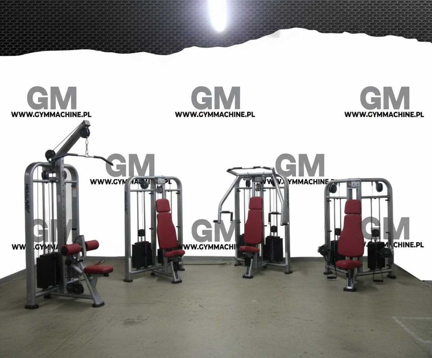 Zestaw 4 maszyn Life fitness Cable Motion shoulder, chest , row ,pull