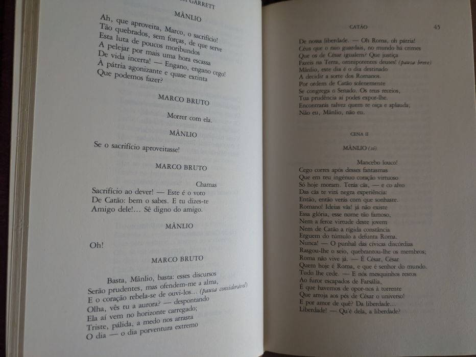 C - Obras completas de Almeida Garrett (Completa - Bom Estado)