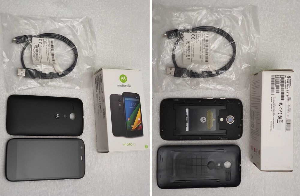 Motorola MOTO G LTE / XT1039 - z 2014 roku, stan doskonały, komplet
