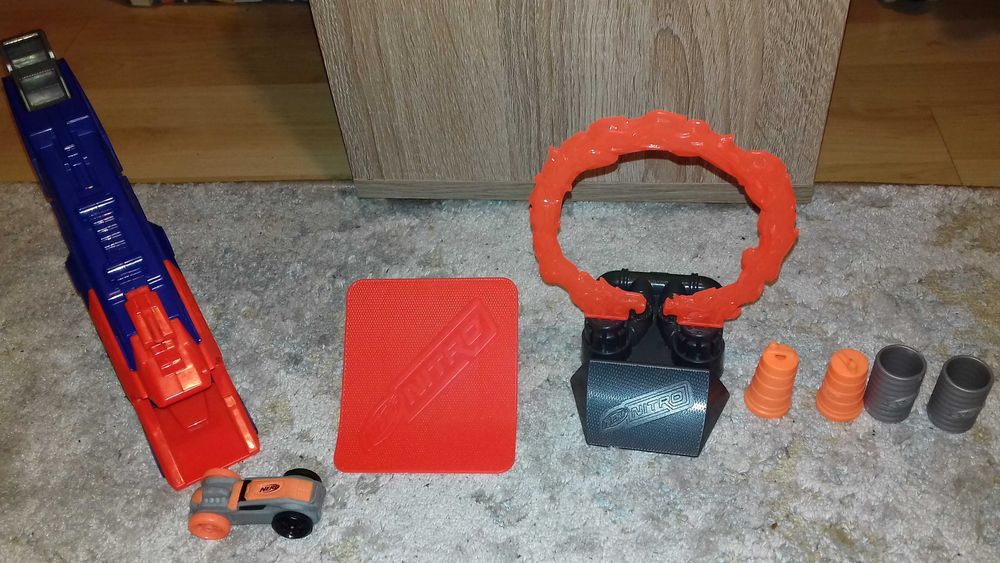 Nerf Nitro wyrzutnia dla autek