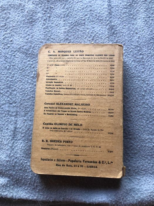 ABECEDÁRIO profissional e técnico (1927)