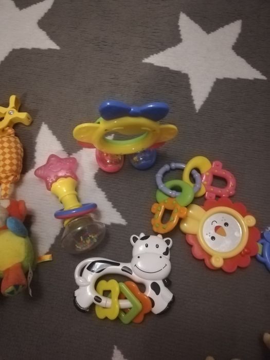 Gryzaki, książeczki do wody, grzechotki