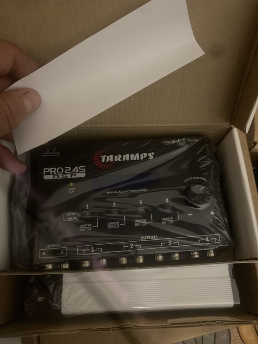 Processador  de audio taramps 27/04/2026