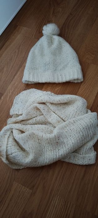 Czapka i komin zestaw