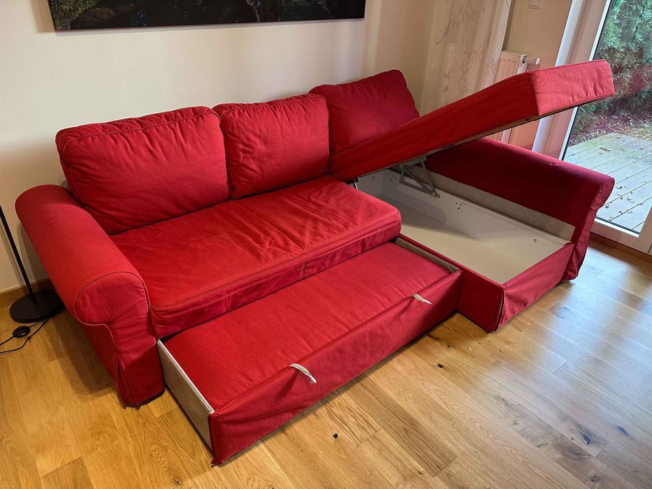 Narożna sofa z funkcją spania IKEA - 240cm długości