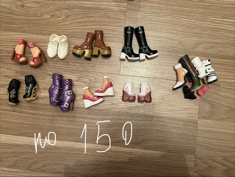 Взуття для ляльок майсін, монстер хай, my scene, monster high