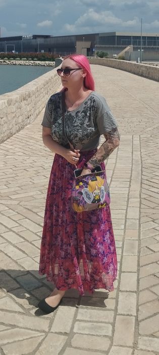 Spódnica maxi Sinsay S gumka w pasie