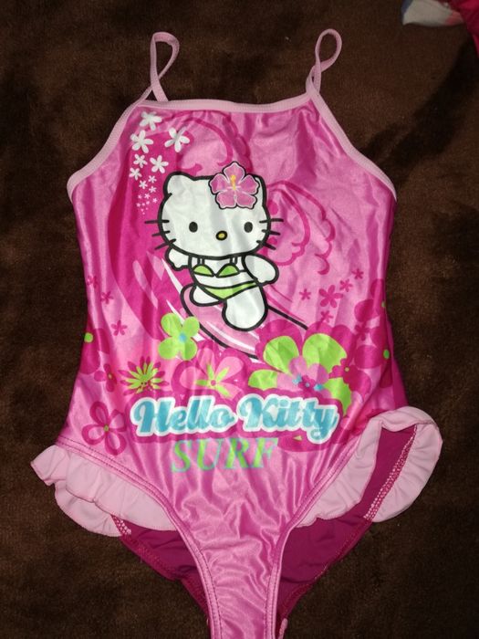 nowy strój kąpielowy 110/116 hello kitty