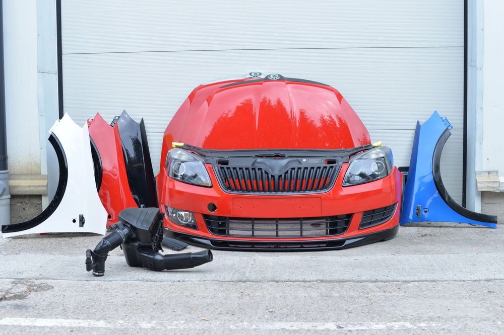 maska zderzak grill błotnik lampa xenon pas belka skoda fabia 2 monte carlo