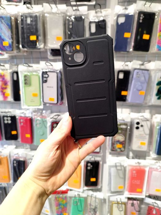 case, etui, pokrowiec czarny Iphone 15 plus / 15+