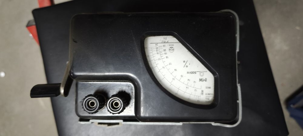 Zabytkowy miernik wilgotności zbóż  PRL