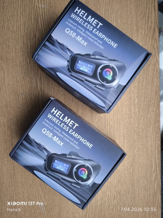 Interkom Bluetooth do kasku