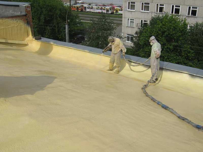 Утеплення Пінополіуретаном ППУ