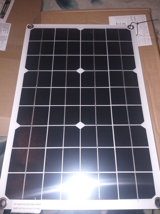 Контроллер заряда 10А и Солнечная панель 42х28см с усб