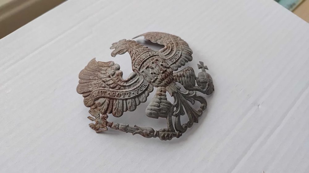 Orzeł pruski hełm pickelhaube I wojna