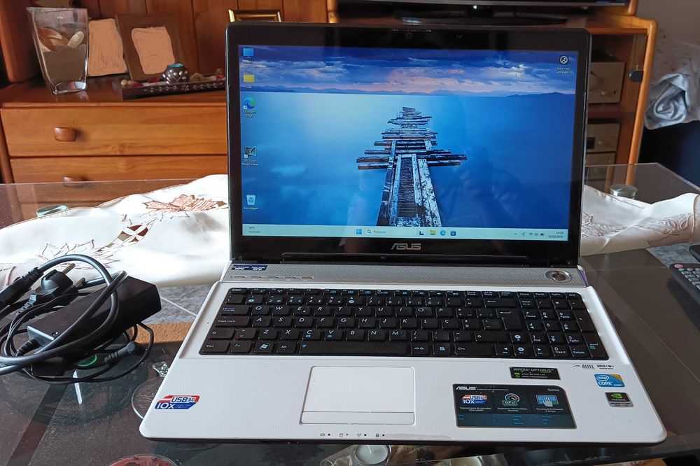 Portátil ASUS série N61JV - Intel Core i5 - Branco