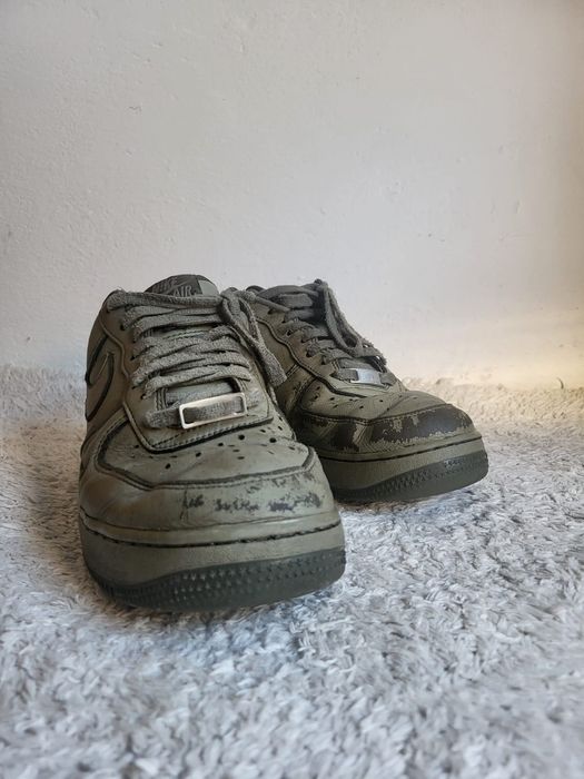 Nike air force khaki oliwkowy ciemnozielony r. 44