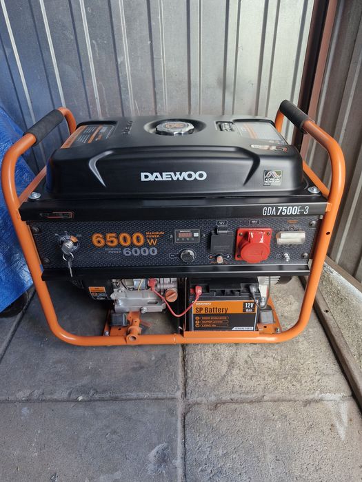 Agregat prądotwórczy 3 fazowy 6,5 kw  Daewoo