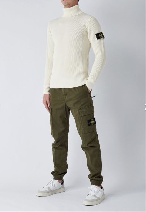 Golfe Stone Island Biały nowe