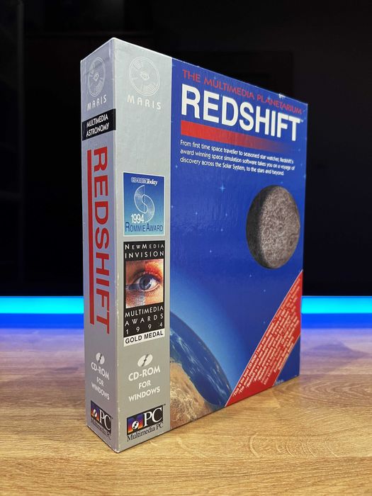 Redshift 1 + 2 program astronomiczny (PC EN 1994) wydanie BIG BOX