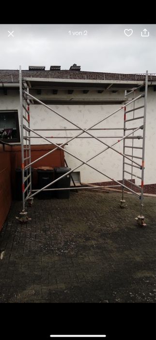 Rusztownie Aluminiowe Jezdne 8 m
