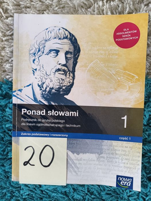 Podręcznik do języka polskiego klasa 1 część 1. Ponad słowami