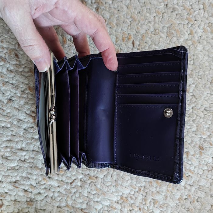 Portfel damski z ekoskóry