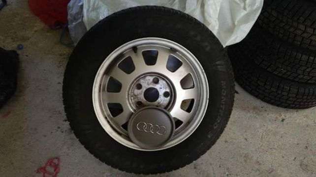 Jantes e pneus para audi quase novos