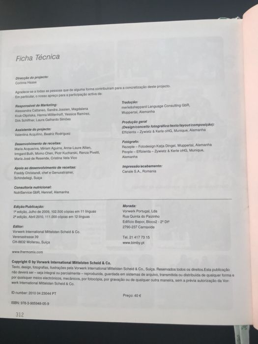 Livro Cozinhar à Minha Maneira