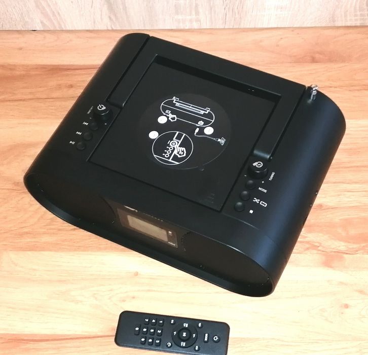 Radioodtwarzacz CD MP3 USB Bluetooth AUX, KLIM B4 Boombox pilot