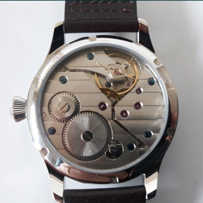 Relógio Parnis Pilot Corda Manual