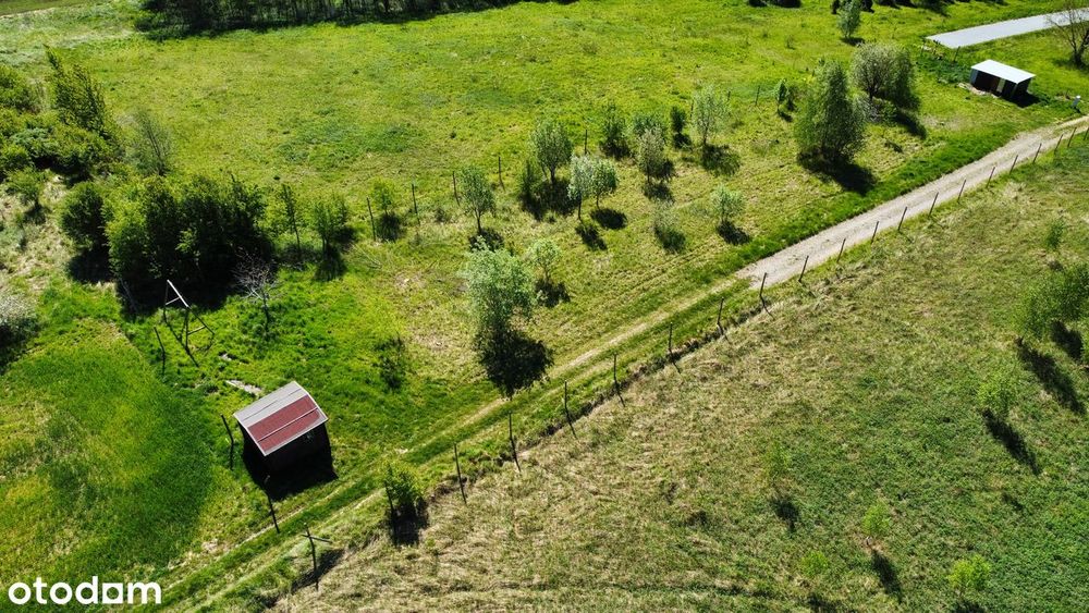 Działka widokowa 20 arów z mediami i WZ w Racławówce, 2km od Rzeszowa - Widok 2