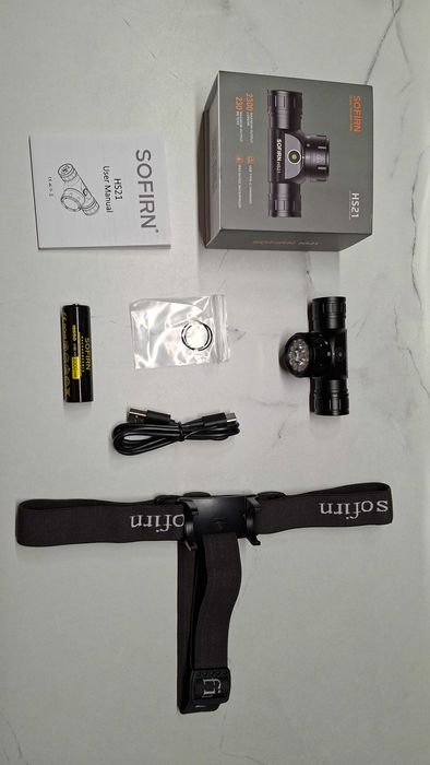 Latarka czołówka sofirn hs 21 mocna 18650 nowa