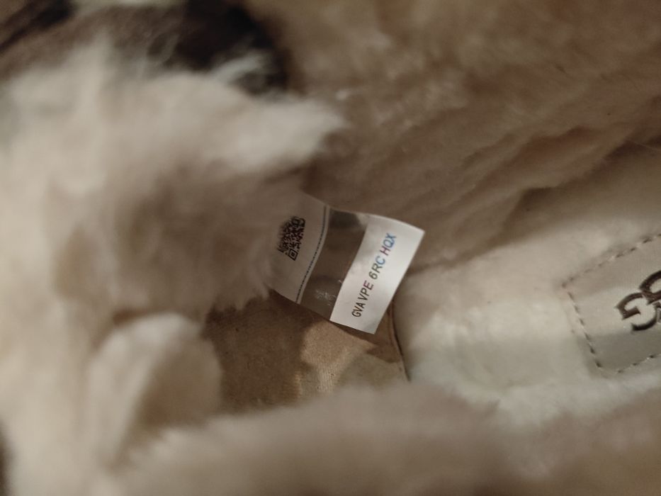 Buty botki śniegowce UGG Neumel shaggy suede 43 EU 10 US wełna