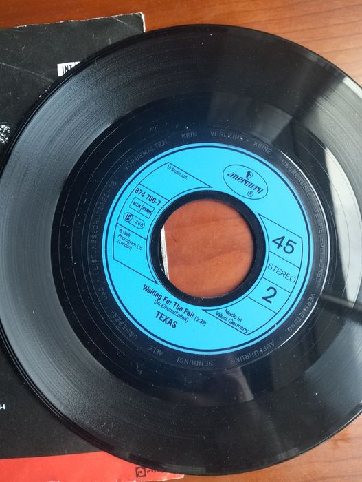 Disco de vinil single Texas (Everyday Now)