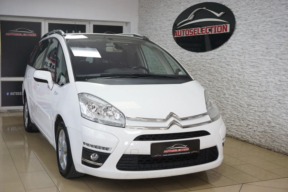 Citroën C4 Grand Picasso 1.6 HDI 112KM! 2011r! 7os! LED! PDC! Tempomat! Łopatki! ESP!
