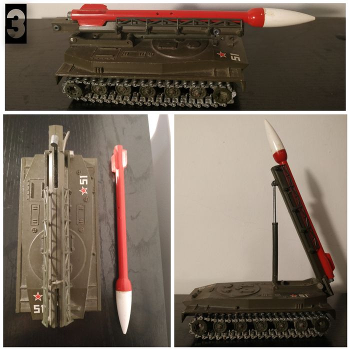 Tanques e carrinha tropa miniatura