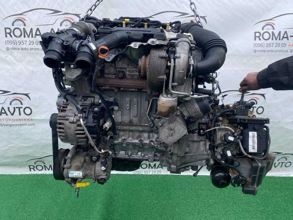 Двигун 1.6 hdi 9Н01 10JBBN Мотор Peugeot Partner Berlingo Двигатель Пежо Партнер Берлінго Сітроен