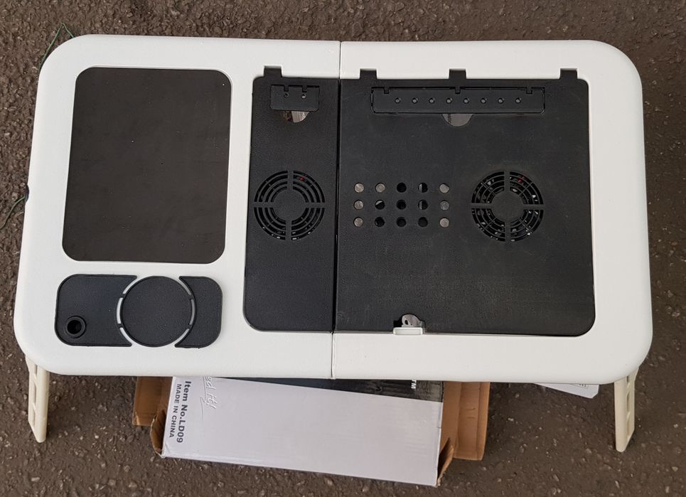 Столик складний підставка охолоджуючий для ноутбука E-Table