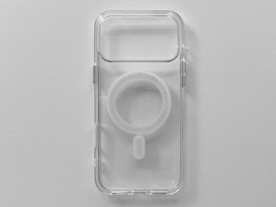 iPhone 17 Pro Max чохол Space прозорий Magnetic Wireless з MagSafe
