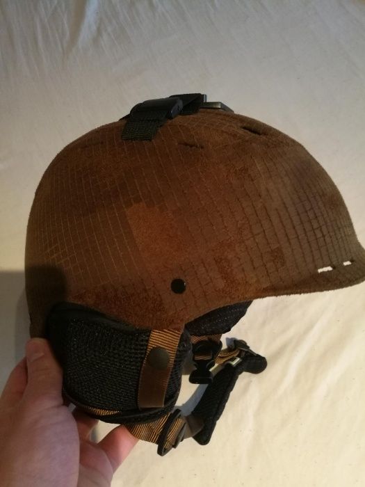 Kask snowboadrowy SMITH rozm.M 55-59cm + Google UVEX Apache Pro