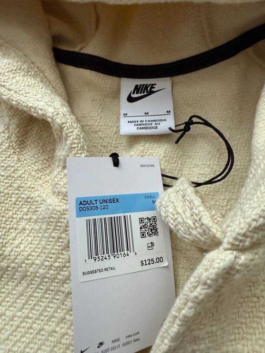 ОРИГІНАЛ! Худі Nike X Stussy Erg Hoodie Natural S M L XL | DO5306-120