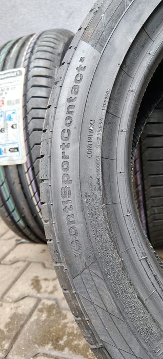 215/50/17 Continental Komplet Nowe powystawowe