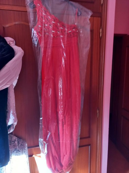 Vestido baile vermelho