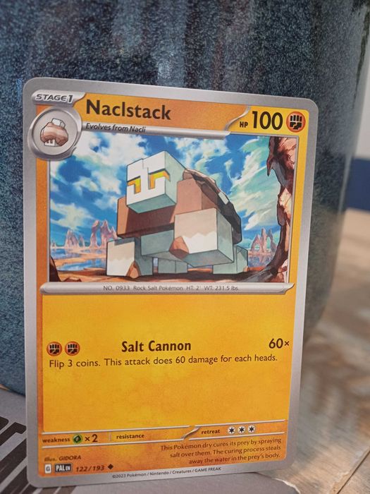 Pokémon Card Naclstack #122