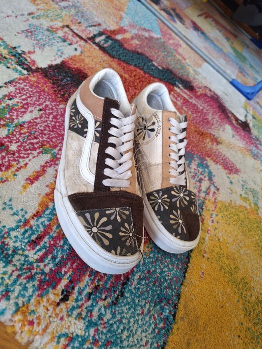 Buty vans patchwork