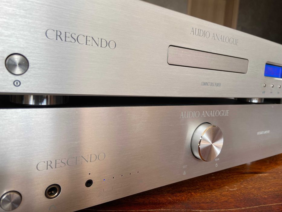 Audio Analogue Crescendo - wzmacniacz, cd - włoski design - Top stan!