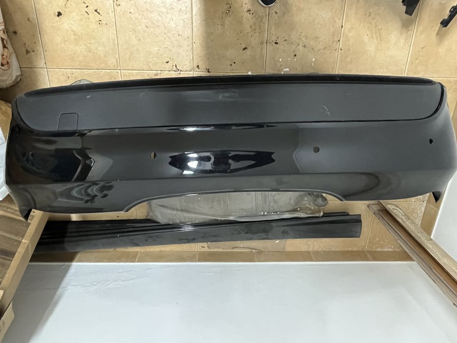 Para choques traseiro e embaladeiras Mercedes CLA ORIGINAL